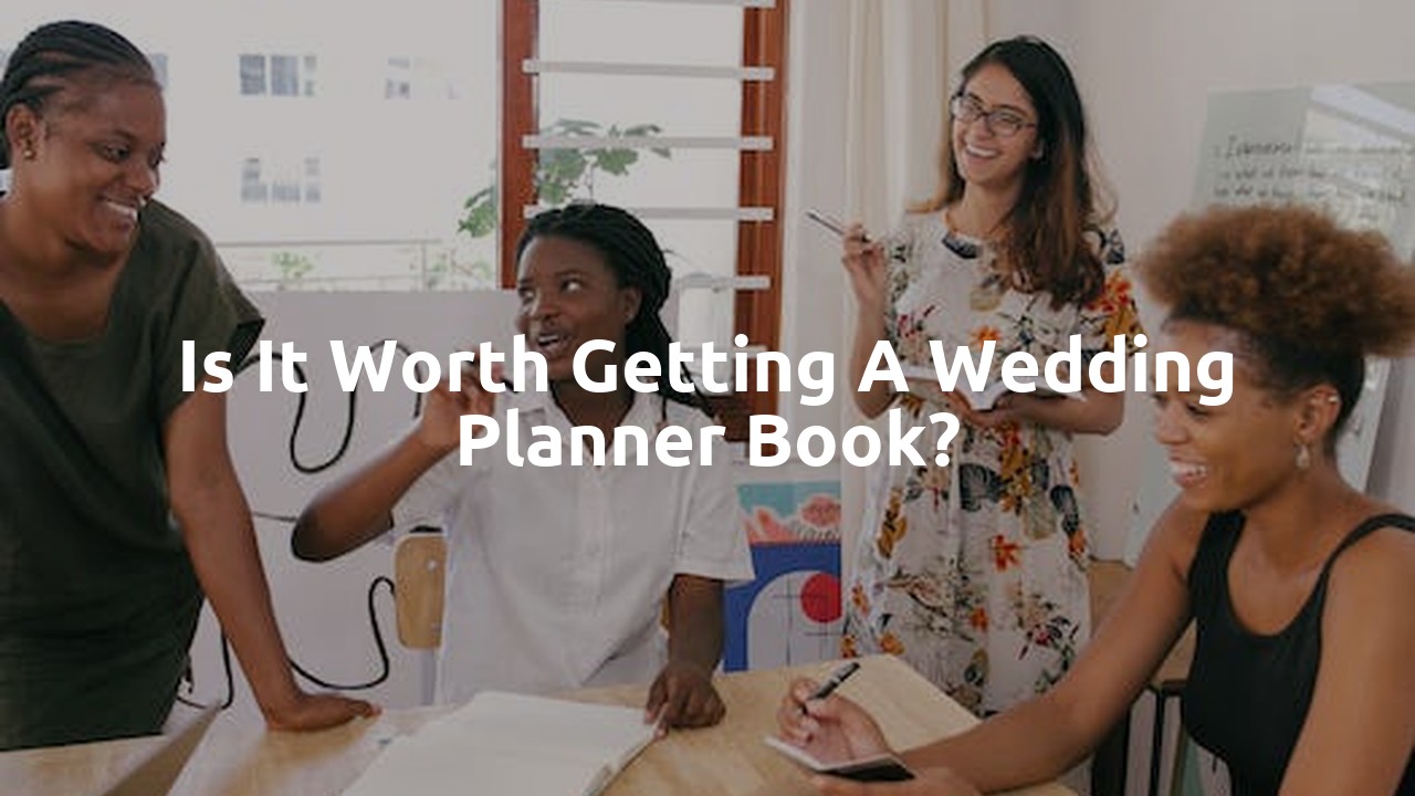 Is it worth getting a wedding planner book?