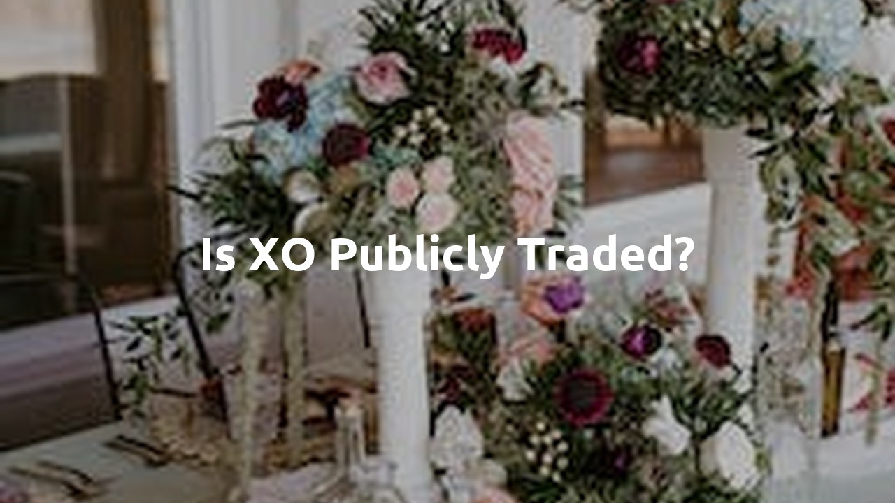 Is XO publicly traded?