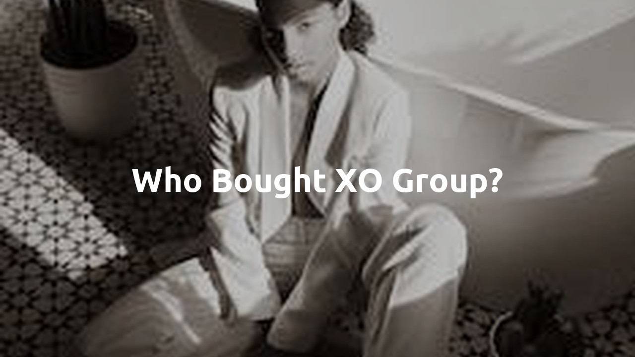 Who bought XO Group?